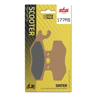 MS Scooter Maxi Sintered Brake Pads SBS 177MS