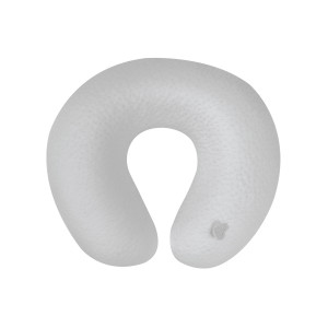 Almohada de viaje de espuma viscoelástica Airknit Gris