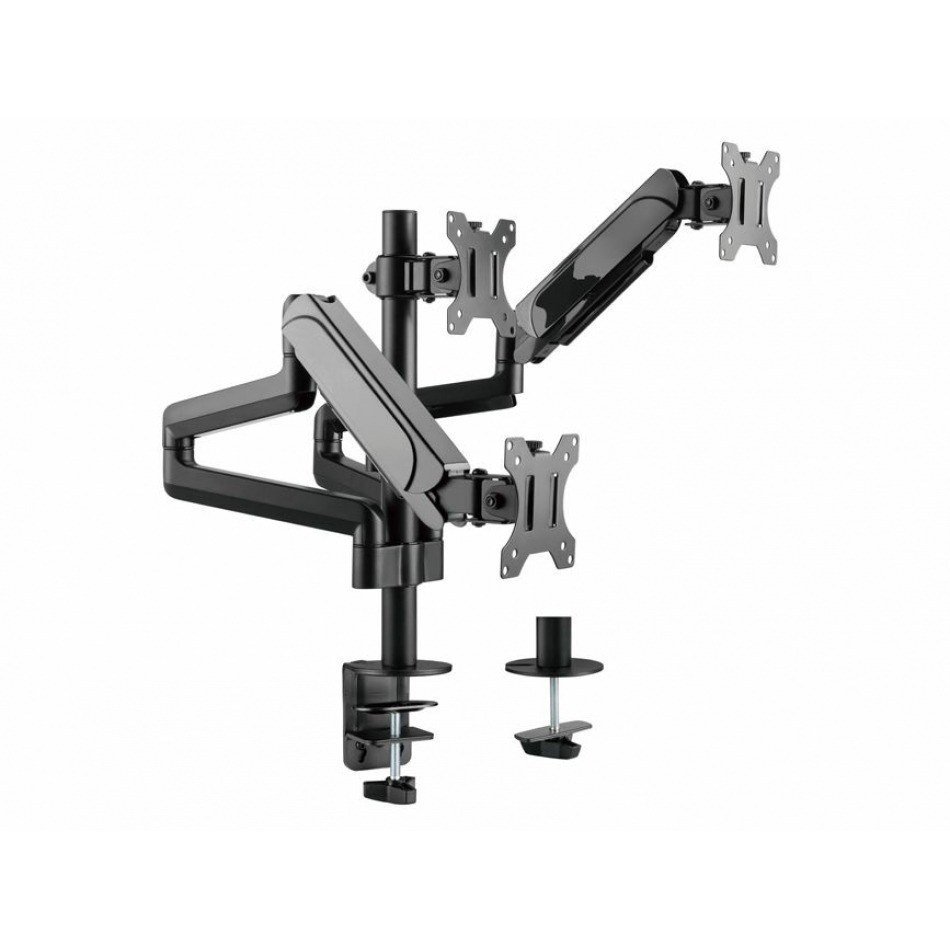 Soporte de sobremesa para monitor triple de 17"-27