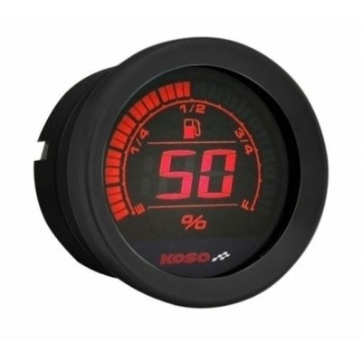 KOSO Fuel Gauge HD-02F Black BA050210