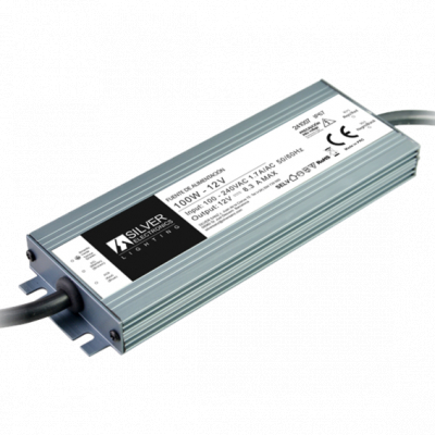 Fuente Alimentacion LEDs 12Vdc 100W 8,3A IP67 SLIM
