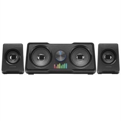 Altavoces mars gaming ms22 2.2 35w usb + jack 3.5mm rgb negro