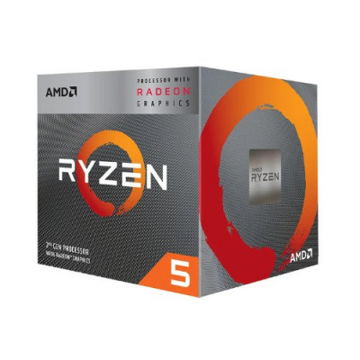 AMD Ryzen 5 3400G - hasta 4.2 GHz - 4 núcleos - 8 hilos - 6 MB caché - Socket AM4 - Box
