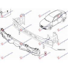 ABSORBEDOR PARACHOQUE DELANTERO (O)