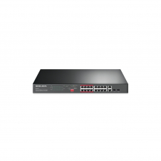 Mercusys 16-PORT 10/100MBPS+ 2-PORT GB RCK 16-PORT POE+ No administrado Fast Ethernet (10/100) Energía sobre Ethernet (PoE) Negro