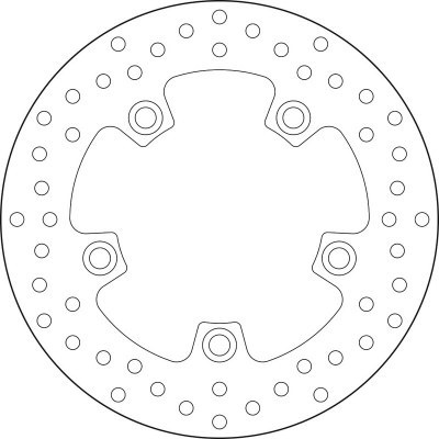 Disco de freno Brembo 68B40734 68B40734