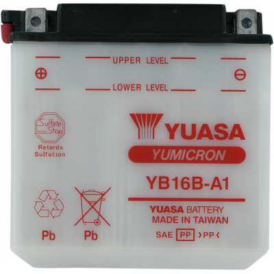 Batería estándar YUASA YB16B-A1(DC)
