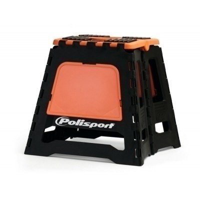 Caballete plegable de plástico Polisport naranja 8981500002 8981500002