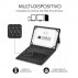 Funda Con Teclado Subblim Keytab Pro Bluetooth Para Tablets De 9-11/ Marmol Blanco