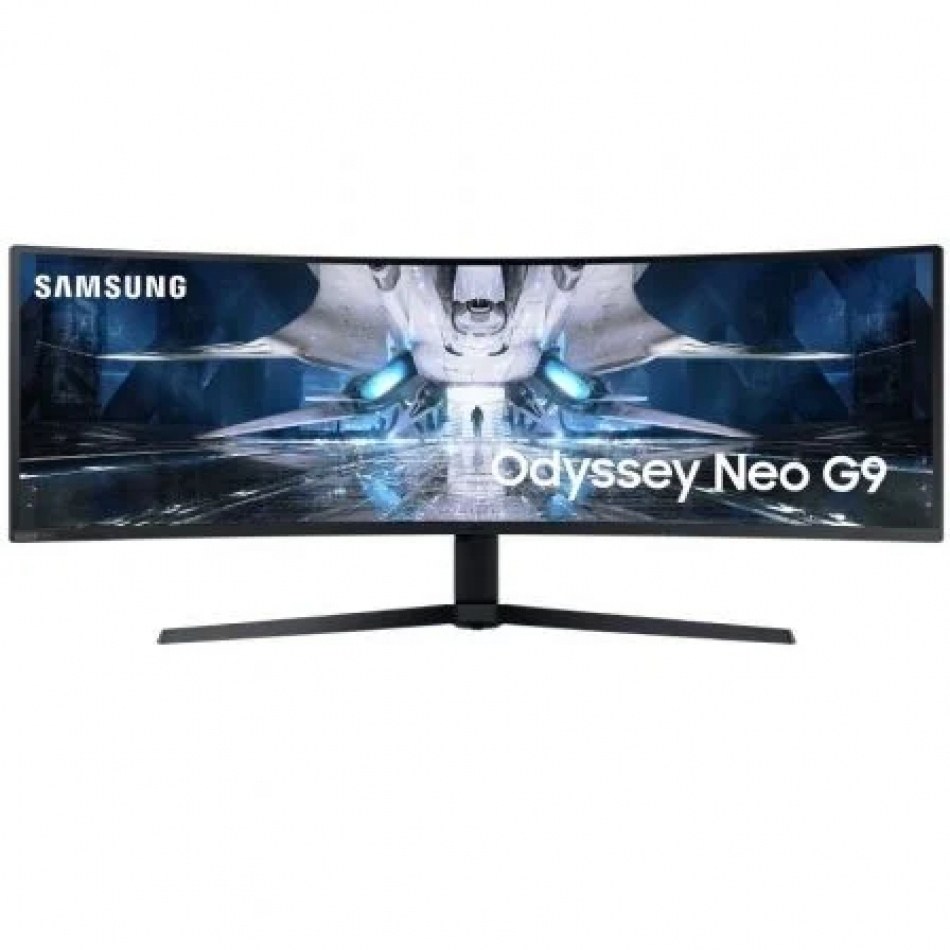 Monitor Gaming Ultrapanorámico Curvo Samsung Odyssey Neo G9 LS49AG950NP 49/ Dual QHD/ 1ms/ 240Hz/ VA/ Negro