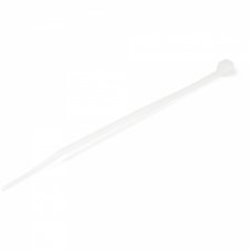 StarTech.com Bridas de 10cm para cables - 2 mm de ancho, 22 mm de diámetro, soportan 8 kg de tensión, de nylon, cierre automático y punta curva, 94