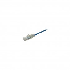 StarTech.com Cable de red CAT6 UTP Delgado con Conectores RJ45 sin Enganches - Azul