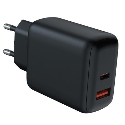 CARGADOR 1USBC 1USB 45W - CAJA OEM