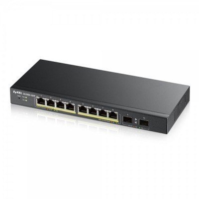 GS1900-8HP v3 PoE Gestionado L2 Gigabit Ethernet (10/100/1000) Energía sobre Ethernet (PoE) Negro
