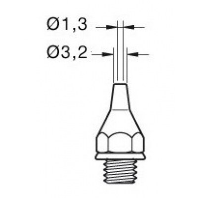 Punta Desoldador 3,2mm para DST JBC 0320600