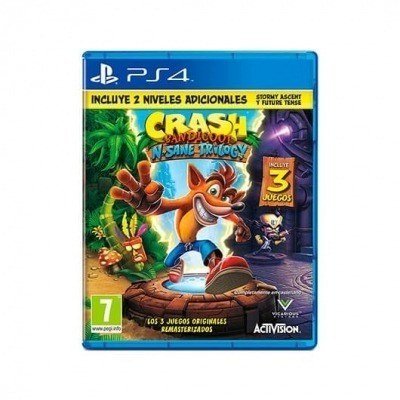 JUEGO SONY PS4 CRASH BANDICOOT N SANE TRILOGY 2.0