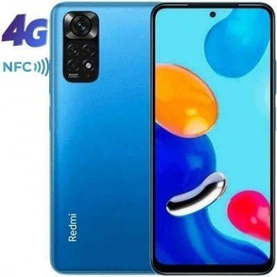 Smartphone Xiaomi Redmi Note 11 NFC 4GB/ 128GB/ 6.43/ Azul Estelar
