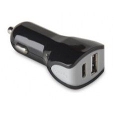 Cargador de Coche CELLY 1xUSB-C Negro (CCTYPECUSBBK)
