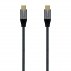 Aisens - Cable Usb 2.0 Aluminio 5A 100W E-Mark, Usb-C/M-Usb-C/M, Gris,