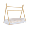 Cama cabaña Montessori madera 70x140 cm + nórdico Galaxy · Homy Life