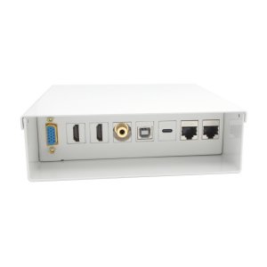 Aisens - Caja De Conexiones Vga+Jack3.5+2Xhdmi+1Xusb-C+1Xusb-B+2Xrj45