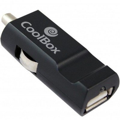 Cargador coolbox para coche - mechero 5v - 1 x usb 2.1a