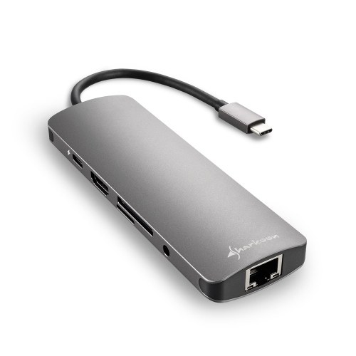 USB 3.0 Type C Combo Adapter tarjeta y adaptador de interfaz HDMI, RJ-45, USB 3.2 Gen 1 (3.1 Gen 1)