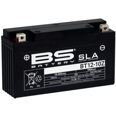 Bateria BS BATTERY SLA sin mantenimiento activada de fábrica - BT12-10Z 300913