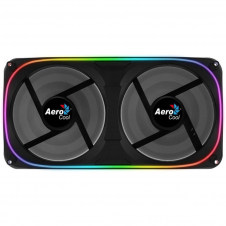 Ventilador de caja dual aerocool astro argb 2x 120mm