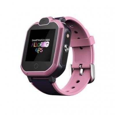 RELOJ INTELIGENTE LEOTEC ALLO 4G ROSA - PANTALLA TÁCTIL COLOR 3.5CM - WIFI - BT - GPS REAL - VIDEOLLAMADA - BOTÓN SOS - PODÓMETRO - IPX7 - BAT 650MAH
