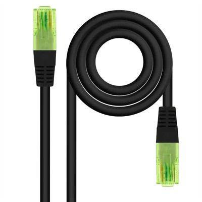 Cable RJ45 Cat.6 UTP CCA 30 m Negro