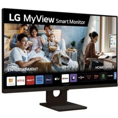 Smart Monitor LG MyView 27SR50F-B 27/ Full HD/ Smart TV/ Multimedia/ Negro
