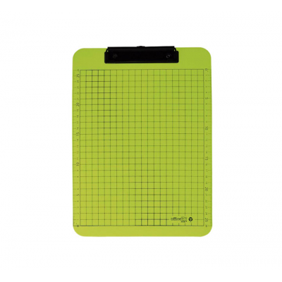 SOPORTE CON PINZA A4 OFFICE BOX VERDE 9238