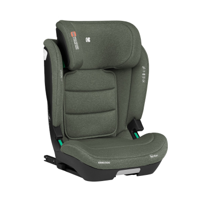 Silla de coche 100-150 cm i-Scout i-SIZE Kikkaboo Verde Militar