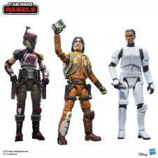 Figura hasbro star wars the vintage collection lothal rebels 3 - pack
