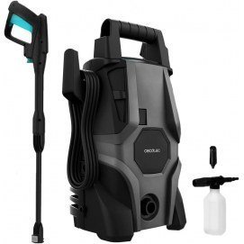 Hidrolimpiadora Cecotec HydroBoost 1400 Essential, hogar, jardín y coche, ref: 08135, 1400W, 105 bares, 426 l/h, negro