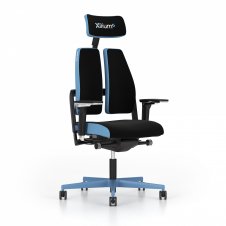 Piqueras y Crespo Silla Xilium G Duo traslak X-move azul brazo XD cabecero 2D