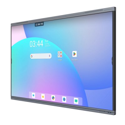 Pantalla Interactiva PRO : pantalla de 86 4K Android 13 con 16 GB de RAM y 256 GB de ROM y 2 altavoces de 8 W + 2 altavoces de 18 W, incluye soporte para montaje en pared