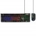 Ewent Teclado + Raton Gaming Negro Pl3201