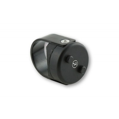 HIGHSIDER CNC push button CLASSIC, black, 7/8 and 1 inch handlebars 240-072