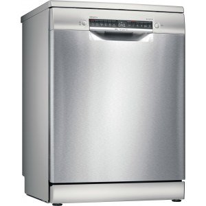 Lavavajillas Bosch SMS4EMI06E, 6 programas, 42dB, display, inox