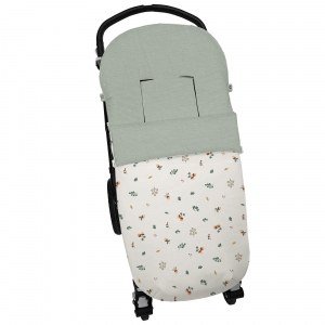 2024 Saco Silla Castaño Verde Dydados London Estampado Punto Verde