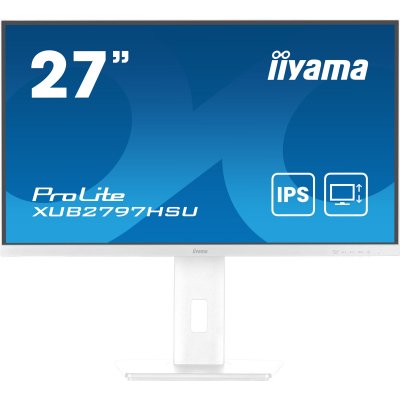ProLite XUB2797HSU-W2 pantalla para PC 68,6 cm (27) 1920 x 1080 Pixeles Full HD LED Blanco