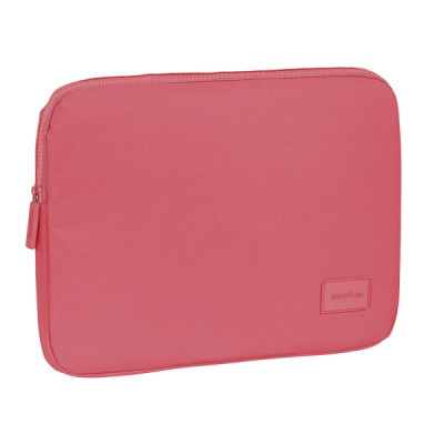 Safta Basic Funda para Portatil hasta 14 - Alojamiento Acolchado - 1.7L - Proteccion contra Golpes - 340x20x250mm - Color Rosa