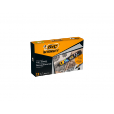 BIC Intensity marcador 12 pieza(s) Punta redonda Negro