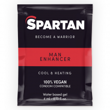 SPARTAN GEL POTENCIADOR ERECCIÓN EFECTO FRÍOCALOR 100% VEGANO 4ML