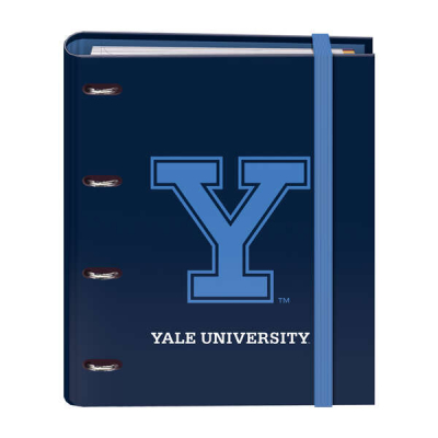 Dohe Cuaderno de Carton Forrado - 35mm - 100 Hojas Offset 90g - Cuadricula 5mm - 4 Separadores Polipropileno - Sobre Transparente Velcro