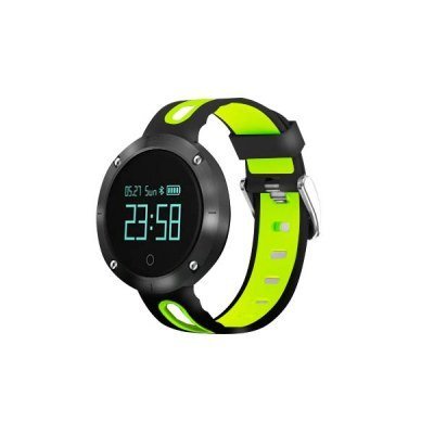 RELOJ DEPORTIVO BILLOW XS30 NEGRO/VERDE - BT 4.0 - DOBLE SENSOR - PANTALLA 0.95/2.41CM OLED - TENSIOMETRO - BATERÍA 1200MAH - RESISTENTE AL AGUA