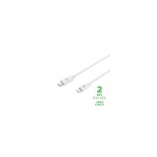 Celly USBLIGHTC2MWH cable de conector Lightning 2 m Blanco
