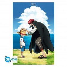 Poster maxi gb eye one piece shanks & luffy